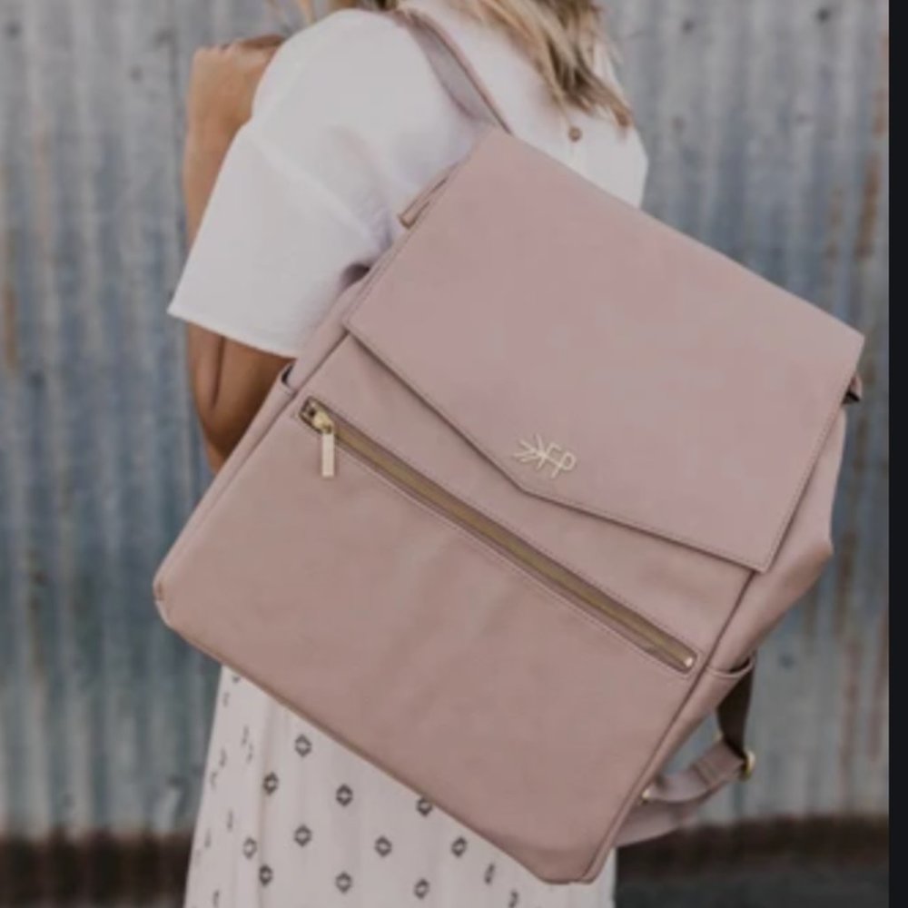 NWT Freshly Picked Fig Mauve Diaper Bag